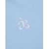 image:imageAelfric Eden Cropped T Shirts for Women Boxy Tee Roll Hem Solid Basic Crop Tops Crewneck Short Sleeve TeesLight Blue