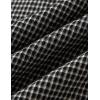 image:imageAelfric Eden Mens Button Down Plaid Shirts Short Sleeve Oversized Polo Tee Lightweight Vintage T Shirts UnisexBlack