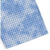image:imageAelfric Eden Mens Cropped Boxy Button Down Plaid Shirts Washed Polo Tee Short Sleeve Casual Vintage T ShirtsBlue