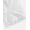 image:imageAelfric Eden Womens Baby Tee Y2k Cat Graphic Shirt Grunge Slim Fit Vintage lace Shirts for Women Short Sleeve Crop TeesWhite