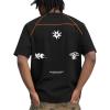 image:imageAelfric Eden Oversized T Shirt Men Graphic Tee Streetwear Loose Fit Cotton Casual TopBlack
