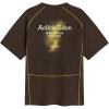 image:imageAelfric Eden Oversized T Shirt for Men Women Quick Dry Moisture Graphic Streetwear Tee Loose Fit Short Sleeve TopBrown