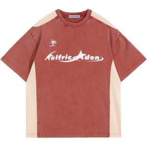 image:imageAelfric Eden Graphic Tees Y2k Mens Oversized T Shirt Racing Streetwear Shirts Unisex Casual Summer TopsBurgundy