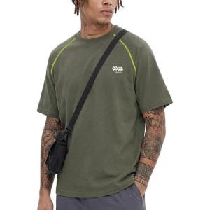 image:imageAelfric Eden Oversized T Shirt Men Graphic Tee Streetwear Loose Fit Cotton Casual TopGreen