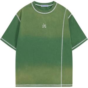 image:imageAelfric Eden Unisex Oversized T Shirt Heavyweight Cotton Baggy Shirts Tees Short Sleeve TopsGreen