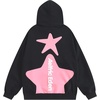 image:imageAelfric Eden Star Graphic Hoodies Print Hoodie Unisex Oversized Hooded Sweatshirt Long Sleeve Pocket PulloverBlack