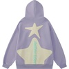 image:imageAelfric Eden Star Graphic Hoodies Print Hoodie Unisex Oversized Hooded Sweatshirt Long Sleeve Pocket PulloverPurple