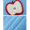 image:imageAelfric Eden Apple Graphic Cropped Sweater Fuzzy Soft Mohair Oversized Solid Knit Casual Pullover Trendy OutfitsBlue
