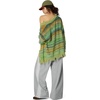 image:imageAelfric Eden Cardigan Sweater Open Front Casual Knit Cardigans Pinstripe Fashion Sweaters Y2k 2026 OutfitsGreen