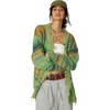 image:imageAelfric Eden Cardigan Sweater Open Front Casual Knit Cardigans Pinstripe Fashion Sweaters Y2k 2026 OutfitsGreen