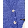 image:imageAelfric Eden Cardigan Sweater Open Front Knit Cardigans Penguin Graphic Color Blocking Sweaters Y2k OutfitsBlue