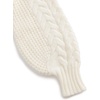 image:imageAelfric Eden Chunky Cardigan Sweaters for Women Oversized Cable Knit Open Front Cardigans Long Sleeve Crewneck Trendy OutfitsWhite Cherries
