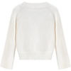 image:imageAelfric Eden Cropped Sweater for Women VNeck Flare Sleeve Crop Sweater Oversized Pullover Jumper Knit TopsApricot