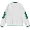 image:imageAelfric Eden Graphic Polo Sweater Women Oversized V Neck Knit Sweaters Y2k Long Sleeve Pullover Vintage Number Sweater TopsWhite