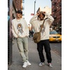 image:imageAelfric Eden Graphic Sweater Cute Dog Sweaters Vintage Oversized Crewneck Knit Pullover Streetwear Y2k TopsApricot