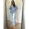 image:imageAelfric Eden Oversized Sweater 90s Vintage Cable Knit Long Sleeve Women Heavy Crewneck PulloverBlue