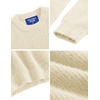image:imageAelfric Eden Oversized Sweaters Mohair Furry Sweater Crewneck Knit Casual Soft Pullover 2024 Trendy OutfitsApricot