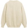 image:imageAelfric Eden Oversized Sweaters Mohair Furry Sweater Crewneck Knit Casual Soft Pullover 2024 Trendy OutfitsApricot