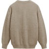 image:imageAelfric Eden Oversized Sweaters Mohair Furry Sweater Crewneck Knit Casual Soft Pullover 2024 Trendy OutfitsKhaki
