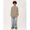 image:imageAelfric Eden Oversized Sweaters Mohair Furry Sweater Crewneck Knit Casual Soft Pullover 2024 Trendy OutfitsKhaki
