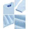 image:imageAelfric Eden Oversized Sweaters Mohair Furry Sweater Crewneck Knit Casual Soft Pullover 2024 Trendy OutfitsLight Blue