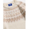 image:imageAelfric Eden Sweaters Fair Isle Sweater Vintage Soft Warm Casual Knit Pullover Long Sleeve Trendy OutfitsBeige