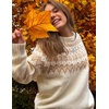 image:imageAelfric Eden Sweaters Fair Isle Sweater Vintage Soft Warm Casual Knit Pullover Long Sleeve Trendy OutfitsBeige