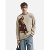 image:imageAelfric Eden Sweaters Hand Drawn Dachshund Jacquard Sweater Unisex Vintage Oversized Crewneck Pullover Y2k TopsApricot