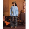 image:imageAelfric Eden Womens Goose Jacquard Sweater Oversized Sweaters Fuzzy Chunky Warm Pullover SweaterBlue