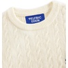 image:imageAelfric Eden Womens Long Sleeve Cable Knit Sweater Fall Fashion Oversized Crewneck Pullover Loose Outfits CamelApricot