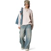 image:imageAelfric Eden Womens Oversized Cable Knit Crewneck Sweaters Long Sleeve Sweater Chunky Loose Outfits PulloverBeige