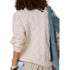 image:imageAelfric Eden Womens Oversized Cable Knit Crewneck Sweaters Long Sleeve Sweater Chunky Loose Outfits PulloverBeige