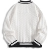 image:imageAelfric Eden Womens Oversized Cable Knit V Neck Sweaters Oversized Pullover Fall Fashion OutfitsWhite