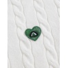 image:imageAelfric Eden Womens Oversized Cable Knit V Neck Sweaters Oversized Pullover Fall Fashion OutfitsWhitegreen