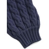 image:imageAelfric Eden Womens Oversized Sweaters Cable Knit Chunky Sweater Lantern Sleeve Crewneck Pullover Loose OutfitsNavy Blue