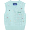 image:imageAelfric Eden Womens Sweater Vest Fashion Knit Y2K Sleeveless Pattern Style Crop Tank Top for GirlGreen