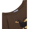 image:imageAelfric Eden Dachshund Off The Shoulder Tshirts Womens Oversized Graphic Tees Short Sleeve Summer Cute T Shirts Y2K TopsBrown
