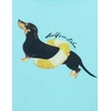 image:imageAelfric Eden Dachshund Off The Shoulder Tshirts Womens Oversized Graphic Tees Short Sleeve Summer Cute T Shirts Y2K TopsLake Blue