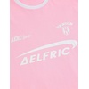 image:imageAelfric Eden Graphic Tees Y2k Women Oversized T Shirts Striped Patchwork Crewneck Unisex Streetwear TopsPink