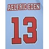 image:imageAelfric Eden Jersey Shirts Color Blocking VNeck Tee Oversized Vintage T Shirt Short Sleeve Casual Summer TopsLight Blue