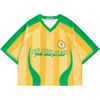 image:imageAelfric Eden Mens Jersey Y2k Oversized V Neck Graphic Tees Football Number Streetwear T Shirt TopsYellow
