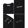 image:imageAelfric Eden Metal Button Tee Boxy Baggy Loose Cotton TShirt Streetwear Casual Summer Y2k ShirtBlack