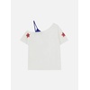 image:imageAelfric Eden Star Graphic Off The Shoulder Tee Womens Oversized Graphic Tees Short Sleeve Summer Cute T Shirts Y2K TopsWhiteblue