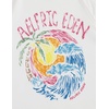 image:imageAelfric Eden Womens Oversized Tshirts Graphic Tees Graffiti Sunset Print Summer Short Sleeve Cotton TopWhite
