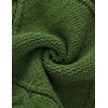 image:imageAelfric Eden Womens Oversized Cable Knit Chunky Sweater Mock Neck Long Sleeve Heart Knit Pullover Sweater 2026 Fall OutfitGreen