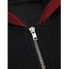 image:imageAelfric Eden Cropped Contrast Stripe Zip Up Hoodie Y2K Long Sleeve Crop Sweatshirts Casual Hooded JacketBlack