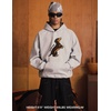 image:imageAelfric Eden Dog Graphic Hoodies Unisex Oversized Dachshund Pullover Hoodie Y2k Streetwear Hooded SweatshirtGrey