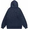 image:imageAelfric Eden Rhinestone Hoodies Men Women Diamond Hooded Sweatshirt Fashion Luxury Casual Streetwear Unisex Hoodie PulloverNavy Blue