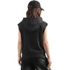 image:imageAelfric Eden Star Rhinestone Sleeveless Zip Up Hoodies for Women Men Summer Vest Tops Casual Streetwear ClothesBlack
