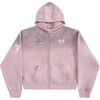 image:imageAelfric Eden Boxy 77 Zip Up Hoodie Vintage Washed Graphic Fleece Hooded Sweatshirt Streetwear Varsity JacketPink